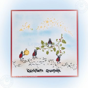 Afbeeldingen van Clear stamp Good Luck Christmas Greetings