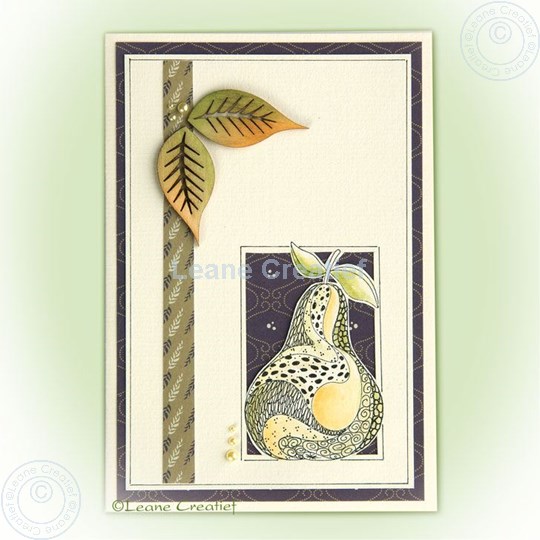 Picture of Doodle stamp pear