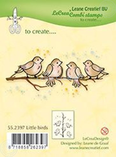 Afbeelding van Combistamp Little birds