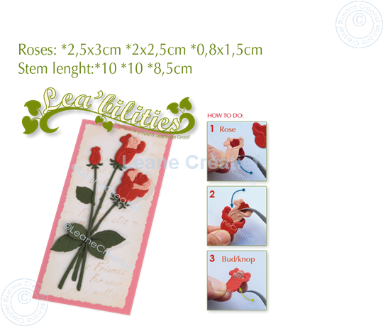 Picture of Lea’bilitie® Roses cut and embossing die