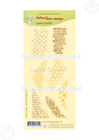 Bild von LeCreaDesign® Silikon Kombi Stempel Briefmarken Dekorationen